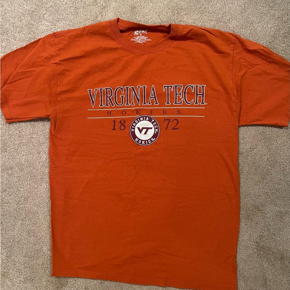 Virginia Tech Men's Orange T-Shirt